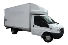 Van Hire Waterlooville - Ford Luton Box Tail Lift - Van hire Waterlooville